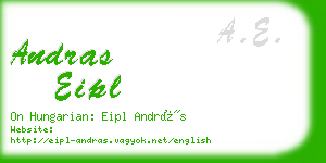 andras eipl business card